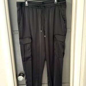 Black joggers